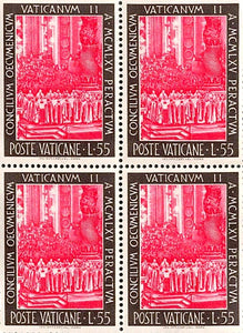 D 145 VATICAN MNH BLOCK RS 30