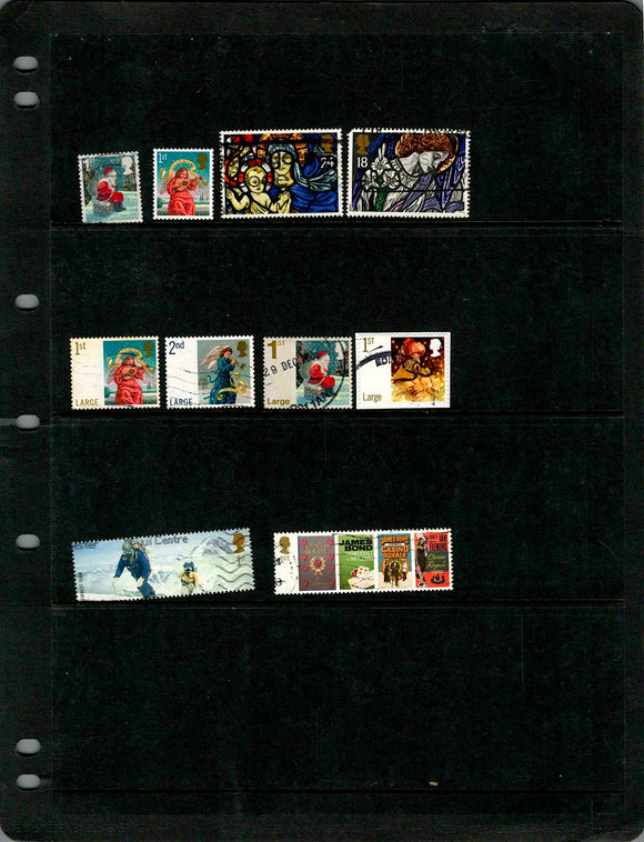 D 159 GB USED 10 STAMPS, PER STAMPS RS 2, TOTAL RS 20