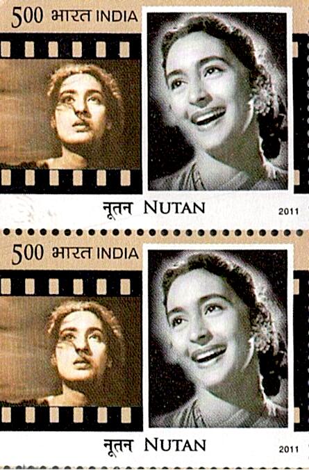 D 343 INDIA MNH BLOCK , NUTAN RS 40